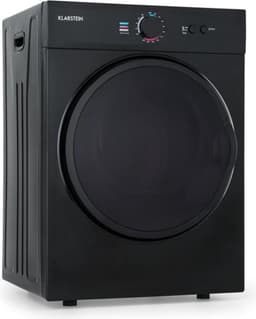 Klarstein Jet Set Wasdroger - Luchtafvoer droger - 1020W - EEK C - 3 kg - 50cm - Zwart — thumbnail 1