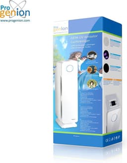 Progenion PR-955S-UV Luchtreiniger - 50m² - HEPA 13 Filter + UV-C Licht + Ionisator - Smart App - Tegen Huisstofmijt, Hooikoorts, Astma, Rook en Allergie - Wit — thumbnail 7