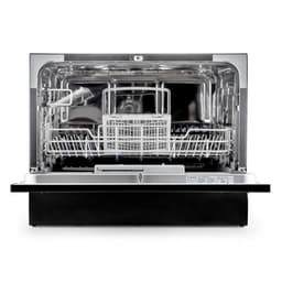 Klarstein Vaatwasser Amazonia 6 - Mini - Vrijstaand - Afwasmachine - 6 Programma's - 55 x 43,5 x 49,5 cm - Zwart - Tafelvaatwasser - 6 Maatgedekken 49 dB 50 cm 1380W - AquaStop Inbouw - glas - Dishwasher - Vaatwasmachine — thumbnail 13