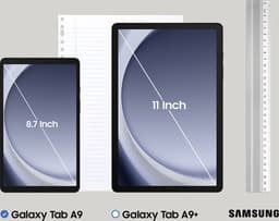 Samsung Galaxy Tab A9 - 64GB - 8.7 inch - Dark blue — thumbnail 3
