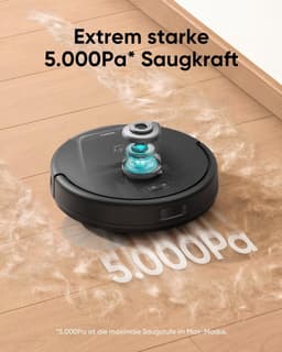 eufy Clean L60 Robotstofzuiger met Zelflegende Station - Robot Vacuum Cleaner - 5000Pa Zuigkracht, iPath Laser Navigatie — thumbnail 11