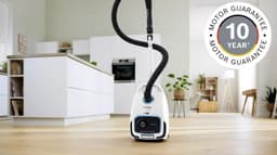 Bosch ProSilence BGB6SIL1 Serie 6 - Stofzuiger met zak - 12mtr bereik - Vacuum cleaner - Afstandbediening in handvat - 66dB - HEPA - Wit — thumbnail 3