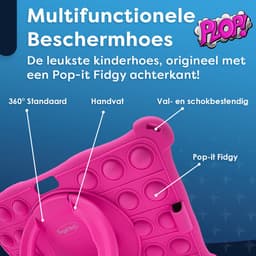 AngelTech Kindertablet XL – 3+4GB RAM - 32+64GB – Android 14 - 100%Kidsproof – Extra Groot – Vanaf 3 Jaar - Ook Voor Volwassen Gebruik - 10 Inch - Ouderlijk Toezicht – Fidgy Beschermhoes – Roze — thumbnail 11