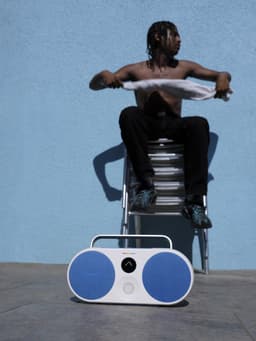 Polaroid P3 Music Player - Blauw & Wit - Draadloze Bluetooth Speaker — thumbnail 10