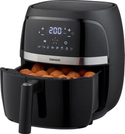 Tomado TAF3202B - Airfryer - Heteluchtfriteuse - 3,2 liter inhoud - Digitaal display - 500 gr friet - PFAS vrij - Beste Koop - Aug & nov 2024 — thumbnail 10