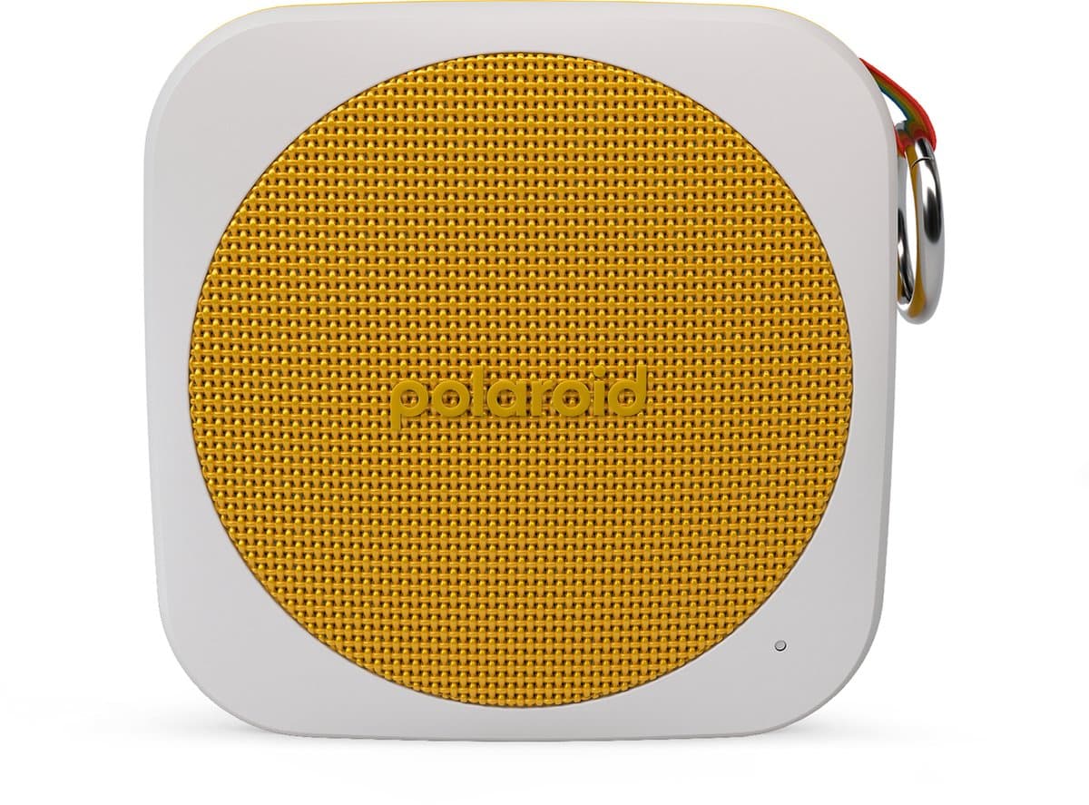 Polaroid P1 Music Player - Geel & Wit - Draadloze Bluetooth Speaker — afbeelding 1