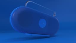 Polaroid P3 Music Player - Blauw & Wit - Draadloze Bluetooth Speaker — thumbnail 15