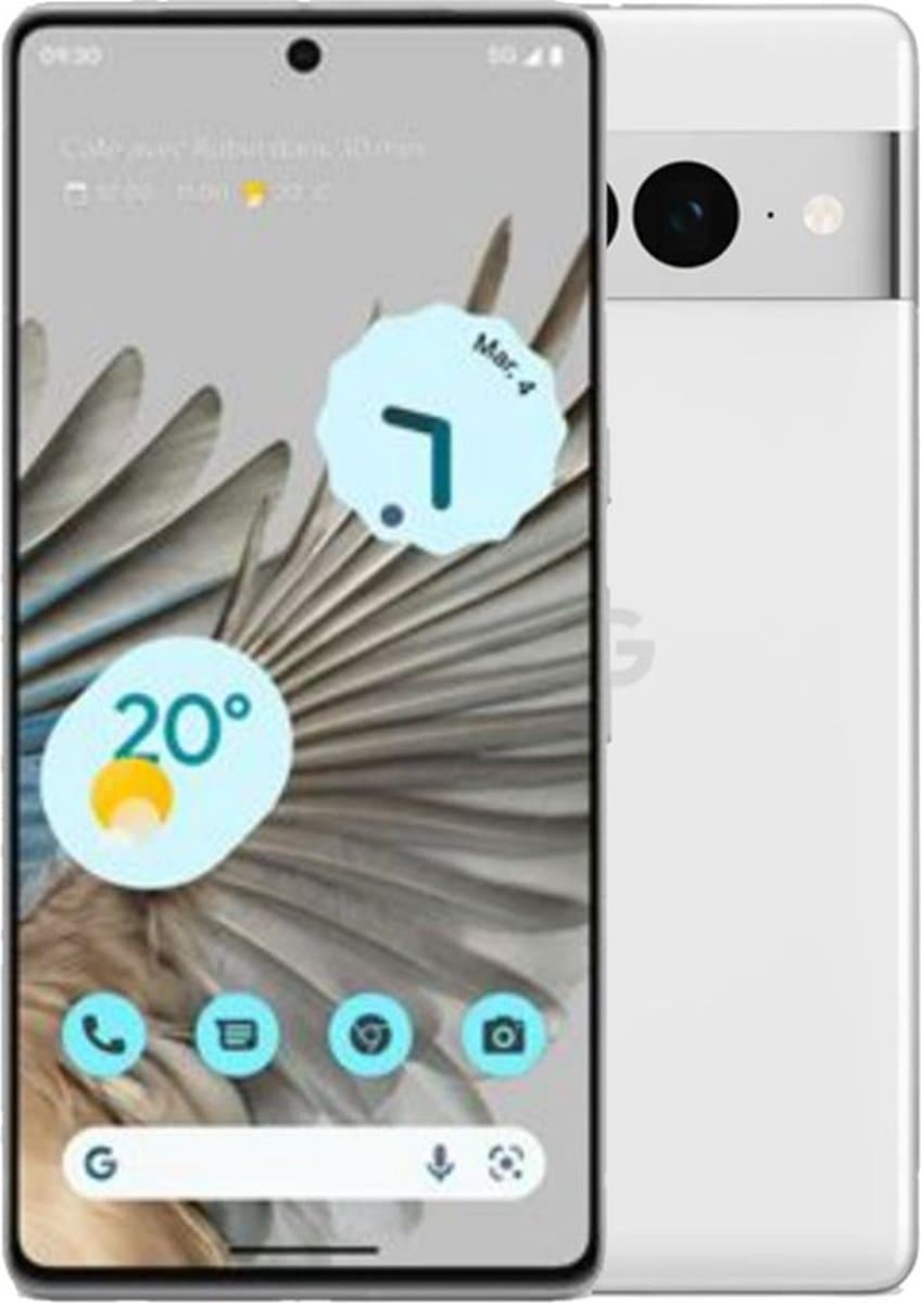 Google Pixel 7 Pro - Smartphone - 128GB - Wit — afbeelding 1