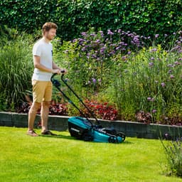 VONROC Accu Grasmaaier – 40V – 33 cm maaibreedte – Brushless motor - Vijf instelbare maai-hoogtes: 30/40/50/60/70 mm - Incl. 30L Opvangbak - Excl. Accu’s en snelladers — thumbnail 6