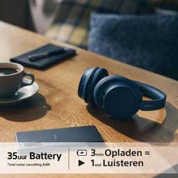 Sony WH-CH720N – Draadloze over-ear koptelefoon met Noise Cancelling - Blauw — thumbnail 6