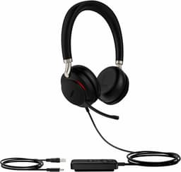 Yealink UH38 Mono UC Headset Bedraad en draadloos Hoofdband Kantoor/callcenter Bluetooth Zwart — thumbnail 4