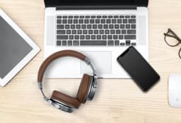 Muse M-278BT - Draadloze bluetooth hoofdtelefoon, donkerbruin — thumbnail 3