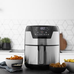Princess Digitale Airfryer XXL 182026 - Heteluchtfriteuse - 4.5 liter - 8 voorgeprogrammeerde programma's - 1500 W - RVS — thumbnail 5