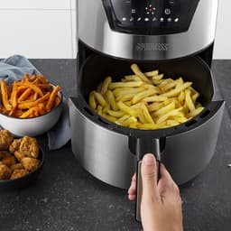 Princess Digitale Airfryer XXL 182026 - Heteluchtfriteuse - 4.5 liter - 8 voorgeprogrammeerde programma's - 1500 W - RVS — thumbnail 6