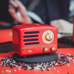 MUZEN OTR Metal - Draagbare FM-radio Bluetooth luidspreker - 10 Uur Speeltijd - Bluetooth Speaker - Draadloze Speaker - Mini Bluetooth speaker - Draagbare speaker - Rood — thumbnail 8