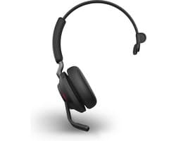 Jabra Evolve2 65 UC Mono Headset USB-A - UC-gecertificeerd (Zoom, Google Hangout, Avaya, Mitel ...) - Zwart