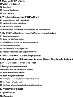 eufy X10 Pro Omni - Complete Robotstofzuiger met dweil en Vervangingssets - Robot Vacuum 8000 Pa zuigkracht - Tapijt detectie AI-obstakel vermijding - Wast en droogt de dwei - Automatisch legen en vullen — thumbnail 8