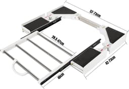 verbindingsframe Tussenbouwframe wasmachinekast uittrekbaar handdoekhouder droger verbindingsframe Wasmachine & Drogeraccessoires universele stapelset — thumbnail 7