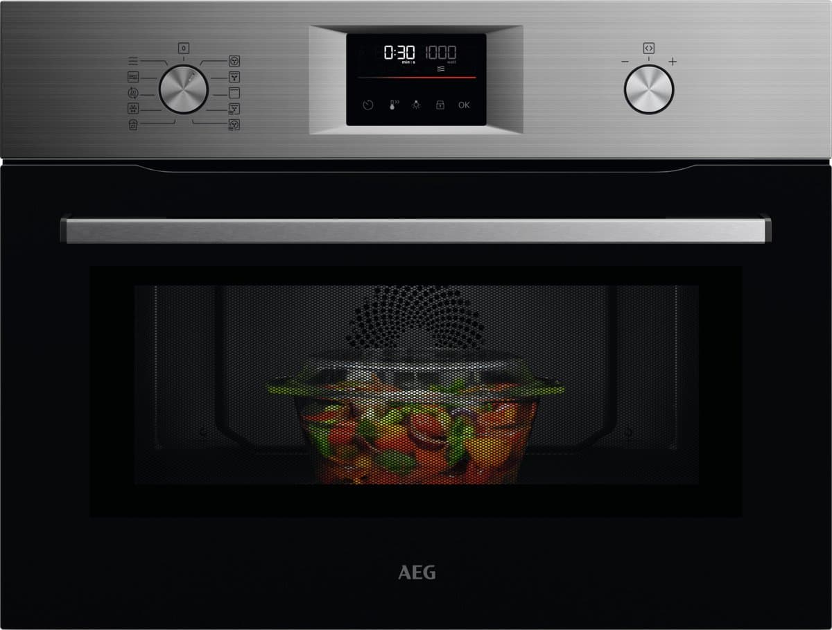 AEG OO5NK4W0M 5000 serie CombiCook - Inbouwoven - Heteluchtoven met Magnetron - 41 L — afbeelding 1