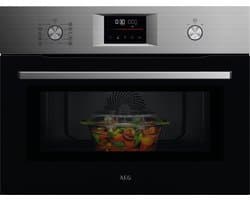 AEG OO5NK4W0M 5000 serie CombiCook - Inbouwoven - Heteluchtoven met Magnetron - 41 L