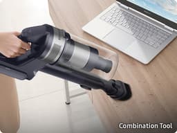 Samsung Jet 75E Pro Steelstofzuiger VS20B75ADR5 - 200 Watt - Zakloos - Pet Tool - Spinning Sweeper — thumbnail 11