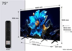 TCL 75P79K - 75 inch - 4K QLED - 2025 - Smart TV — thumbnail 6
