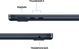 Apple MacBook Air (2025) 13 - M4 - 24 GB - 512 GB - Middernacht — thumbnail 8