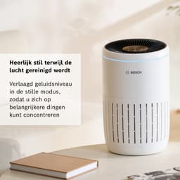 Bosch Air 2000 Luchtreiniger tot 37,5 m² - Verwijdert efficiënt het Vuil met HEPA Filter, Smart Sensor, Stille Modus - voor Allergische Mensen — thumbnail 2