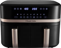 Russell Hobbs Satisfry Dual Basket 9L Airfryer - Heteluchtfriteuse - 27680-56 — thumbnail 1