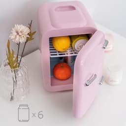 ApexArte® Minibar - Mini Koelkast - Skincare Fridge - Roze — thumbnail 10