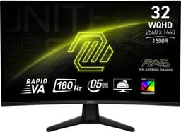 MSI MAG 32CQ6F - WQHD Curved Gaming Monitor - 180hz - 32 inch — thumbnail 12