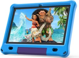 Lipa WQ01 kinder tablet Blue 10.1 inch - Kindertablet vanaf 3 jaar - Kindertablet 10 inch - Tablet kinderen - Android 15 tablet - 64 GB opslag - Groot scherm - Met spellen software - Play store - Ouder bescherming - Bescherming ogen - Met bumper — thumbnail 4