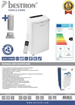 Bestron AAC12000 – Mobiele Airco — thumbnail 6