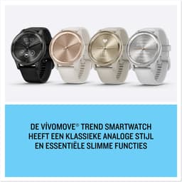 Garmin vivomove Trend - Smartwatch dames - 40mm- Mist Grey — thumbnail 4