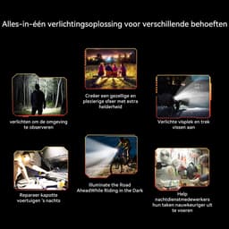 Blackview BV7300 - Robuuste Smartphone - 18GB RAM - 256GB - 15000mAh - Dual 4G LTE - Dual 800LM Campingverlichting - Android 14 - IP68 Waterdicht - 6580mAh - NFC - GPS - Geel — thumbnail 10