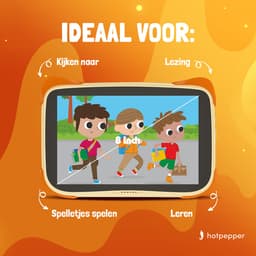 Hot Pepper KT10 Kindertablet - Tablet Kinderen 10'' - 64 GB - 4 GB RAM - met Educatieve Apps — thumbnail 4