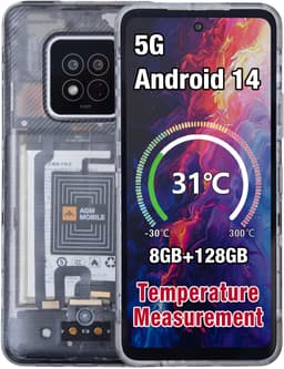 AGM X6 Phantom Transparant 5G robuuste smartphone — thumbnail 10