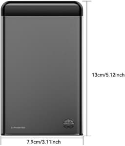 Dutch Wanted Draagbare HHD Externe Harde Schijf - 2TB Opslag - Snelle writing speed - Plug and play - Portable storage - Opslag extern pc of laptop - USB 3.2 - Snelle Harde schijf expansion — thumbnail 12