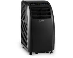 Klarstein Mobiele airconditioner met luchtafvoerslang, 4-in-1 airconditioner met ventilator, luchtontvochtiger & nachtmodus, Kleine & draagbare airconditioner voor thuis & op kantoor, Laag verbruik, 10000 BTU,0 kW voor 42 m² - voor Kantoor