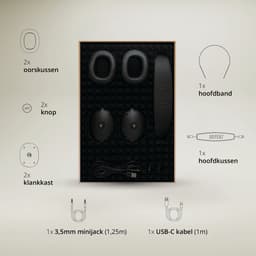 Repeat Audio Boss Koptelefoon – Draadloos - Bluetooth – Over-ear – Modulaire Hoofdtelefoon – Headset – Puur Geluid – Zwart — thumbnail 10