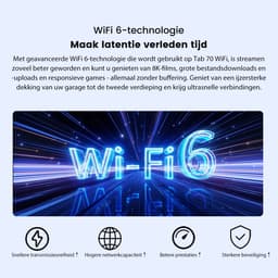 Blackview Tab 70 WiFi - Tablet - WIFI 6 - 64GB - 10.1 inch - Android 14 - 6580mAh - Grijs — thumbnail 3