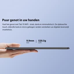 Blackview Tab 70 WiFi - Tablet - WIFI 6 - 64GB - 10.1 inch - Android 14 - 6580mAh - Grijs — thumbnail 6