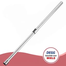 DEGG - 4-Delige stofzuiger set - Geschikt voor Miele - Stofzuigerbuis + Luxe parketborstel + Pistoolgreep + Plumeau - Voor harde vloeren — thumbnail 6