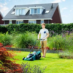 VONROC Accu Grasmaaier – 40V – 38 cm maaibreedte - Vier instelbare maaihoogtes: 35/45/55/65 mm - Incl. 45L Opvangbak - Excl. Accu’s en snellader — thumbnail 7