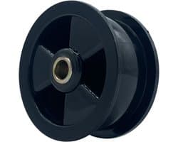Fixem® Spanrol geschikt voor Aeg, Electrlux 1250125034 Kunststof breed - as 8mm - 1Stuk