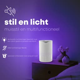 Luchtreiniger - Air Purifier - Mini Luchtreiniger met Ionisator / Actieve Koolstof - Vervangbaar HEPA Filter - UV lamp — thumbnail 12