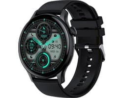 DrPhone DTX Ultra2 – 1.43 Inch AMOLED Smartwatch – Smartwatch Met Mobiele App – Always On Smartwatch – Volledige Belfunctie – Zuurstof/Hartslag/Bloeddruk meter - Zwart