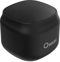 Qware - Draadloze Speaker - 5W - Draadloos- Bluetooth 5.1 - Muziek Box - Splash Proof - Knoppen - USB-C - 4h luisteren op 50% - Zwart — thumbnail 1
