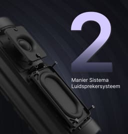 HiFuture Ripple-Luidspreker: Bluetooth 5.3, Draagbare krachtige basluidspreker, tot 12 uur speeltijd, 30 W draadloze muziekdoos, IPX7 water- en stofbestendig, 10 meter bereik, 10 W snel opladen, Kleur (Blauw) | — thumbnail 7