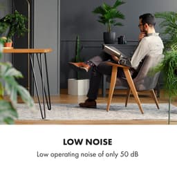 Klarstein mobiele airconditioner met luchtafvoerslang, 3-in-1 airconditioner met ventilator & ontvochtiger, kleine & draagbare airconditioner voor thuis & op kantoor, met nachtmodus & app-bediening, 9000 BTU,6 kW voor 44 m² - Afstandsbediening — thumbnail 21